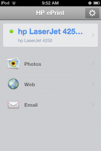 Hp eprint enterprise как пользоваться на айфоне